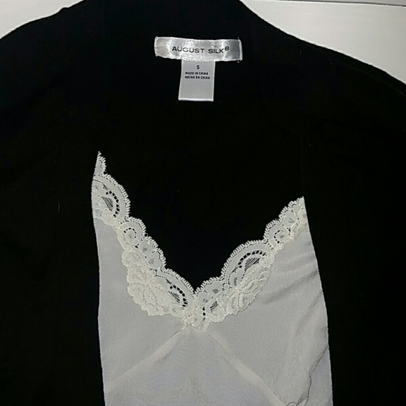 August Silk sweater blouse - Picture 3 of 6